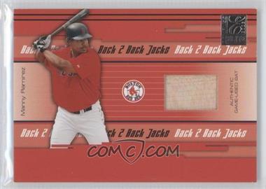 2005 Donruss Elite - Back 2 Back Jacks #BBJ-20 - Manny Ramirez /200