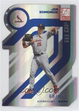 2005 Donruss Elite - [Base] - Aspirations #133 - Jim Edmonds /85