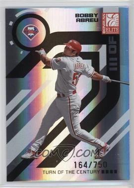 2005 Donruss Elite - [Base] - Turn of the Century #110 - Bobby Abreu /750