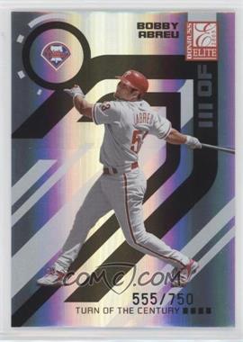 2005 Donruss Elite - [Base] - Turn of the Century #110 - Bobby Abreu /750