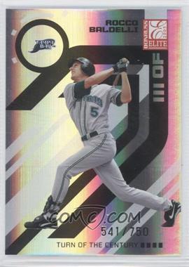 2005 Donruss Elite - [Base] - Turn of the Century #139 - Rocco Baldelli /750