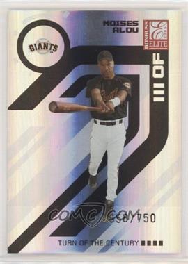 2005 Donruss Elite - [Base] - Turn of the Century #38 - Moises Alou /750