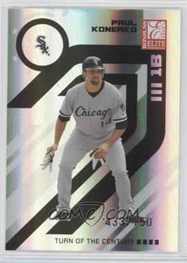 2005 Donruss Elite - [Base] - Turn of the Century #46 - Paul Konerko /750