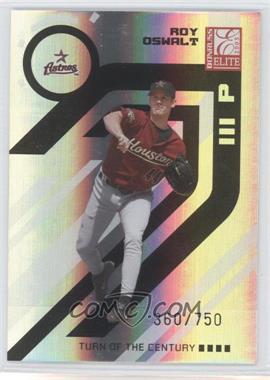 2005 Donruss Elite - [Base] - Turn of the Century #76 - Roy Oswalt /750