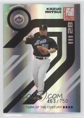 2005 Donruss Elite - [Base] - Turn of the Century #94 - Kazuo Matsui /750