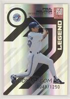 Legends - Paul Molitor #/1,250