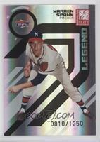 Legends - Warren Spahn #/1,250