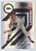 Legends - Warren Spahn #/1,250