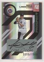 Autographed Prospects - Matt Lindstrom #/1,500