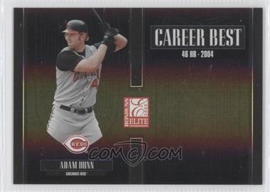 2005 Donruss Elite - Career Best - Black #CB-1 - Adam Dunn /150