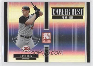 2005 Donruss Elite - Career Best #CB-1 - Adam Dunn /1500