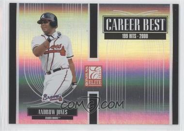 2005 Donruss Elite - Career Best #CB-4 - Andruw Jones /1500