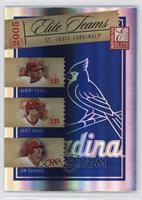 Albert Pujols, Scott Rolen, Jim Edmonds #/1,000