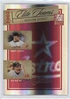 Roger Clemens, Jeff Bagwell, Lance Berkman, Craig Biggio #/500