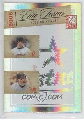 2005 Donruss Elite - Elite Teams #ET-3 - Roger Clemens, Jeff Bagwell, Lance Berkman, Craig Biggio /1500