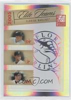 Miguel Cabrera, Josh Beckett, Mike Lowell #/1,500