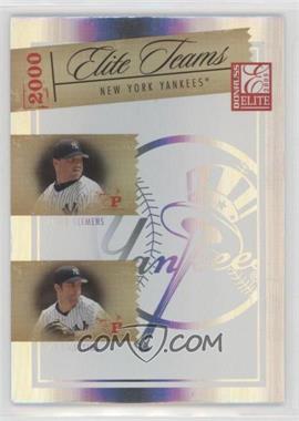 2005 Donruss Elite - Elite Teams #ET-9 - Roger Clemens, Mike Mussina, Alfonso Soriano, Bernie Williams /1500