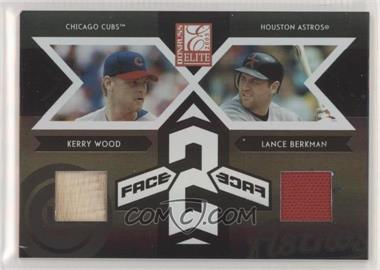 2005 Donruss Elite - Face 2 Face - Bat/Jersey Combos #FF-11 - Kerry Wood, Lance Berkman /250 [EX to NM]