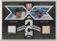 Josh Beckett, Sammy Sosa #/250