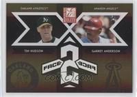 Tim Hudson, Garret Anderson #/500