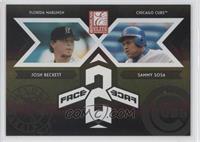 Josh Beckett, Sammy Sosa #/500