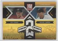 Roy Oswalt, Miguel Cabrera [EX to NM] #/150