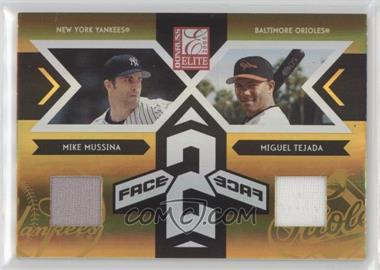 2005 Donruss Elite - Face 2 Face - Jerseys #FF-16 - Mike Mussina, Miguel Tejada /200