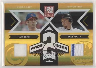 2005 Donruss Elite - Face 2 Face - Jerseys #FF-3 - Mark Prior, Mike Piazza /200 [Noted]