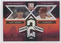 Randy Johnson, Jim Edmonds #/750