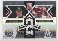 Tim Hudson, Garret Anderson #/1,500