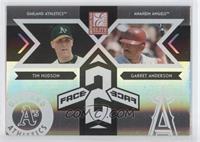 Tim Hudson, Garret Anderson #/1,500