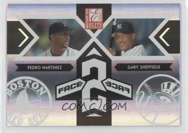 2005 Donruss Elite - Face 2 Face #FF-13 - Pedro Martinez, Gary Sheffield /1500