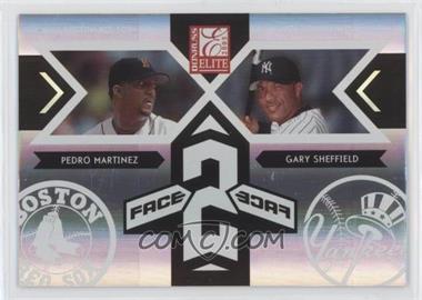 2005 Donruss Elite - Face 2 Face #FF-13 - Pedro Martinez, Gary Sheffield /1500