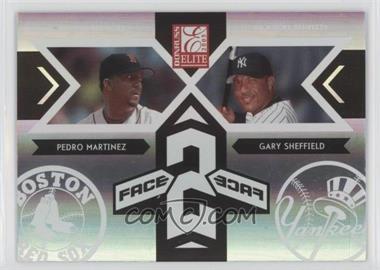 2005 Donruss Elite - Face 2 Face #FF-13 - Pedro Martinez, Gary Sheffield /1500