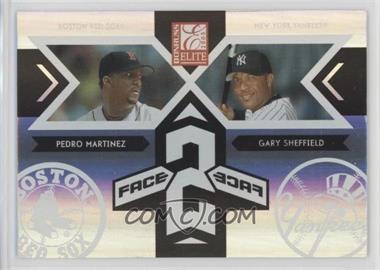 2005 Donruss Elite - Face 2 Face #FF-13 - Pedro Martinez, Gary Sheffield /1500