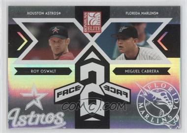 2005 Donruss Elite - Face 2 Face #FF-6 - Roy Oswalt, Miguel Cabrera /1500