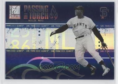 2005 Donruss Elite - Passing the Torch - Blue #PT-30 - Willie Mays /1000