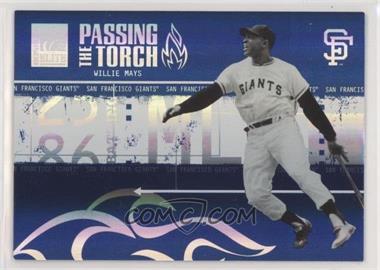 2005 Donruss Elite - Passing the Torch - Blue #PT-35 - Willie Mays, Andruw Jones /500