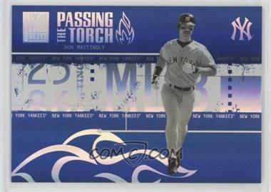 2005 Donruss Elite - Passing the Torch - Blue #PT-40 - Don Mattingly, Mark Teixeira /500