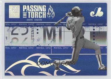 2005 Donruss Elite - Passing the Torch - Blue #PT-44 - Andre Dawson, Miguel Cabrera /500