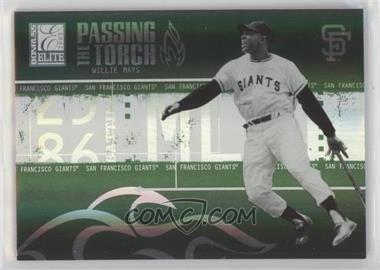 2005 Donruss Elite - Passing the Torch - Green #PT-30 - Willie Mays /250