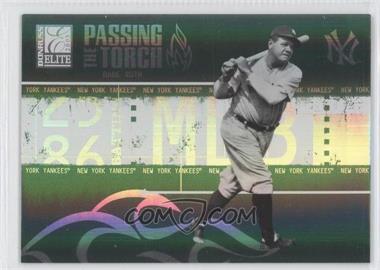 2005 Donruss Elite - Passing the Torch - Green #PT-33 - Babe Ruth, Alex Rodriguez /125