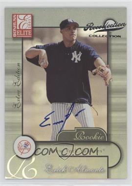 2005 Donruss Elite - Recollection Collection Autographs #204 - Erick Almonte (2001 Donruss Elite) /10