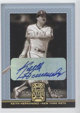 2005 Donruss Greats - [Base] - Gold Holofoil Signatures #48 - Keith Hernandez