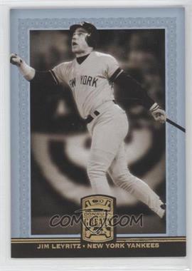 2005 Donruss Greats - [Base] - Gold Holofoil #41 - Jim Leyritz /100