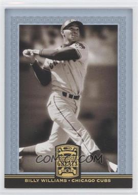 2005 Donruss Greats - [Base] - Gold Holofoil #6 - Billy Williams /100