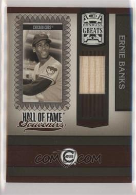 2005 Donruss Greats - Hall of Fame Souvenirs - Bats #HOFS-14 - Ernie Banks [EX to NM]