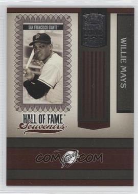 2005 Donruss Greats - Hall of Fame Souvenirs #HOFS-1 - Willie Mays