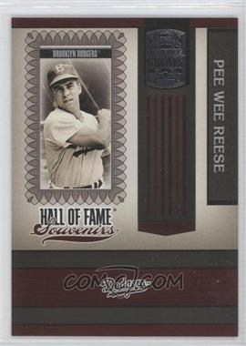 2005 Donruss Greats - Hall of Fame Souvenirs #HOFS-8 - Pee Wee Reese