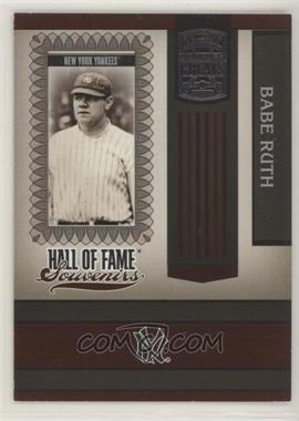 2005 Donruss Greats - Hall of Fame Souvenirs #HOFS-9 - Babe Ruth